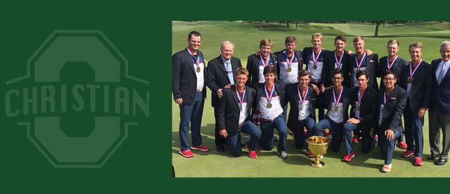 William Mouw and Team USA win the Junior Presidents Cup!