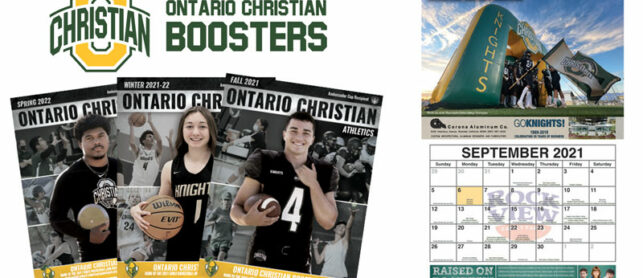 Advertise in the Boosters Athletics Program and Calendar